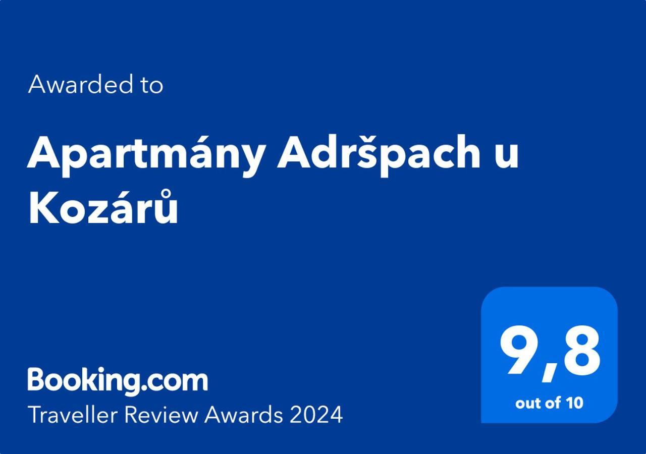 Apartmany Adrspach " U Kozaru " Teplice nad Metují 외부 사진